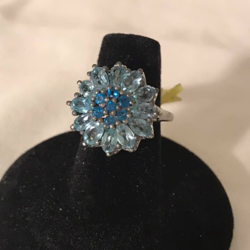 Apatite ring, size 6